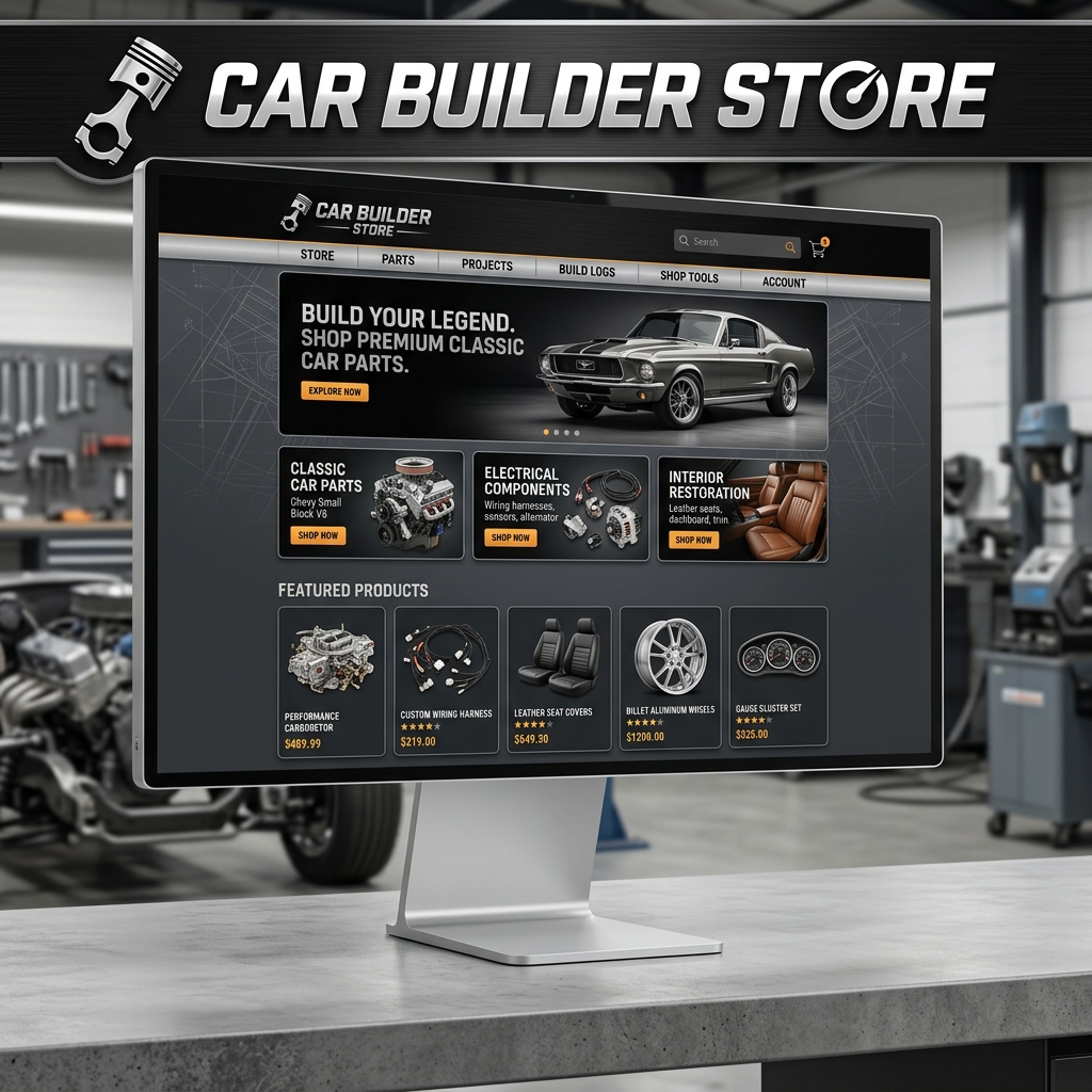 Car Builder Store