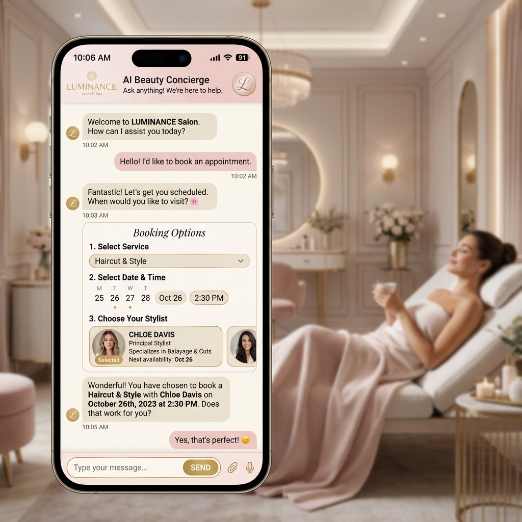 AI Appointment Booking Chatbot